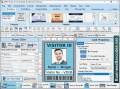Screenshot of Professional Visitor Id Card Software 7.1.9