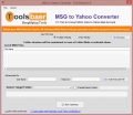 The ToolsBaer MSG to Yahoo Importer Software