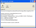 Screenshot of Recovery for Exchange 2.1.0835