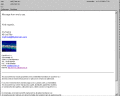 Screenshot of OutlookDisclaimer 4.0