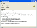 Screenshot of DBFRecovery 1.1.0843