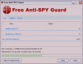 Screenshot of Free Anti-SPY Guard 1.0