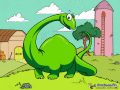 Screenshot of Dinosaur Screensaver 1.0