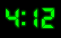 Screenshot of XClock Digital Clock Screen Saver 2.0