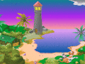 Screenshot of Lighthouse Clock ScreenSaver 2.3
