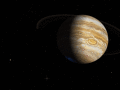 3D-animated flight to Jupiter and its moons