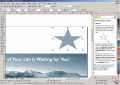 Screenshot of CorelDRAW Graphics Suite X3 X3