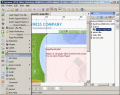Screenshot of Dynamic HTML Editor 5.7