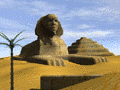 Screenshot of Egyptian Pyramids 3D Screensaver 1.0
