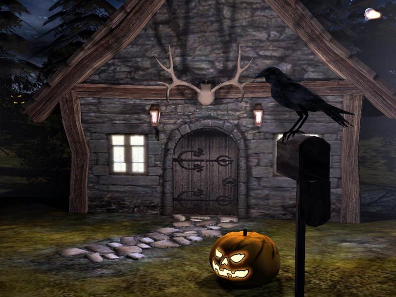 wallpapers for desktop 3d halloween. Halloween 3D Screensaver