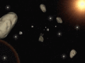 Screenshot of 3D Space Asteroids 1.76