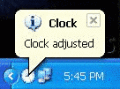 Screenshot of Atomic Clock Time Synchronizer v1.4