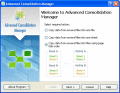 Screenshot of Advanced Consolidation Manager 1.1.1