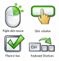 Set of icons for writers of help files
