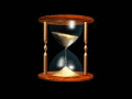 Use this hourglass as your screensaver.