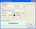Screenshot of E-Mail Image Generator 2.1