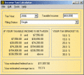 Screenshot of Income Tax Calculator 1.3