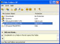 Screenshot of Hide Folders XP 2.9.8