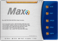 Screenshot of Max 3GP PSP IPOD PDA MP4 Video Converter 4.0