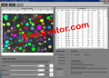 Screenshot of Pixcavator Image Analysis Software 2.3