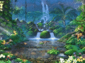 Screenshot of Fascinating Waterfalls Screensaver 4.0