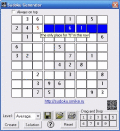 Free Sudoku generator has 3 levels of difficulties