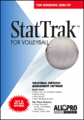Screenshot of StatTrak for Volleyball 6.0