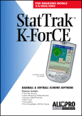 Screenshot of StatTrak K-ForCE for Pocket PC 3.2