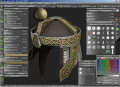Texturing 3D-Models with layers, sculpting.
