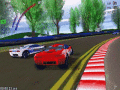 A game with single race and quick start modes