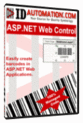 Screenshot of ASP.NET Barcode Web Server Control 9.8