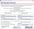 Screenshot of Blank Page Splitter 2.0
