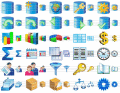 Screenshot of Database Software Icons 2011.1