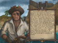 A brave captain on a mysterious island