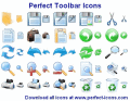 Screenshot of Perfect Toolbar Icons 2011.1