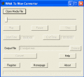 Screenshot of DigitByte WMA To Wav Converter 1.0