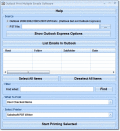 Screenshot of Outlook Print Multiple E-mails Software 7.0