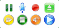 Screenshot of Icons-Land Vista Style Play/Stop/Pause Icon Set 1.0