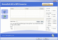 Screenshot of Doremisoft AVI to MP3 Converter 1.2