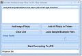 Screenshot of Convert Image to JPG Software 7.0