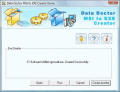 Screenshot of MSI Setup to EXE Creator 2.0.1.5