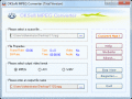 Screenshot of OKSoft MPEG Converter 1.22