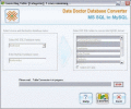 Screenshot of Microsoft SQL To MySQL Converter 2.0.1.5