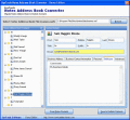 Screenshot of Notes Address Book to Outlook 7.0