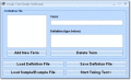 Screenshot of Vocab Test Study Software 7.0