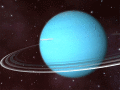 Screenshot of Uranus 3D Space Screensaver 1.0.2