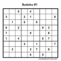 A lot of printable sudoku puzzles