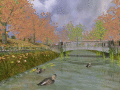 Screenshot of Golden Autumn 3D Screensaver 1.3
