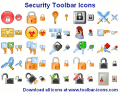 Software security icons of great quality!
