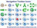 Vibrant navigation icons for any interface!